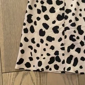 Aqua cheetah print midi skirt deals